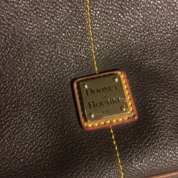 Dooney and Bourke Leather Satchel Handbag - Picture 2 of 7